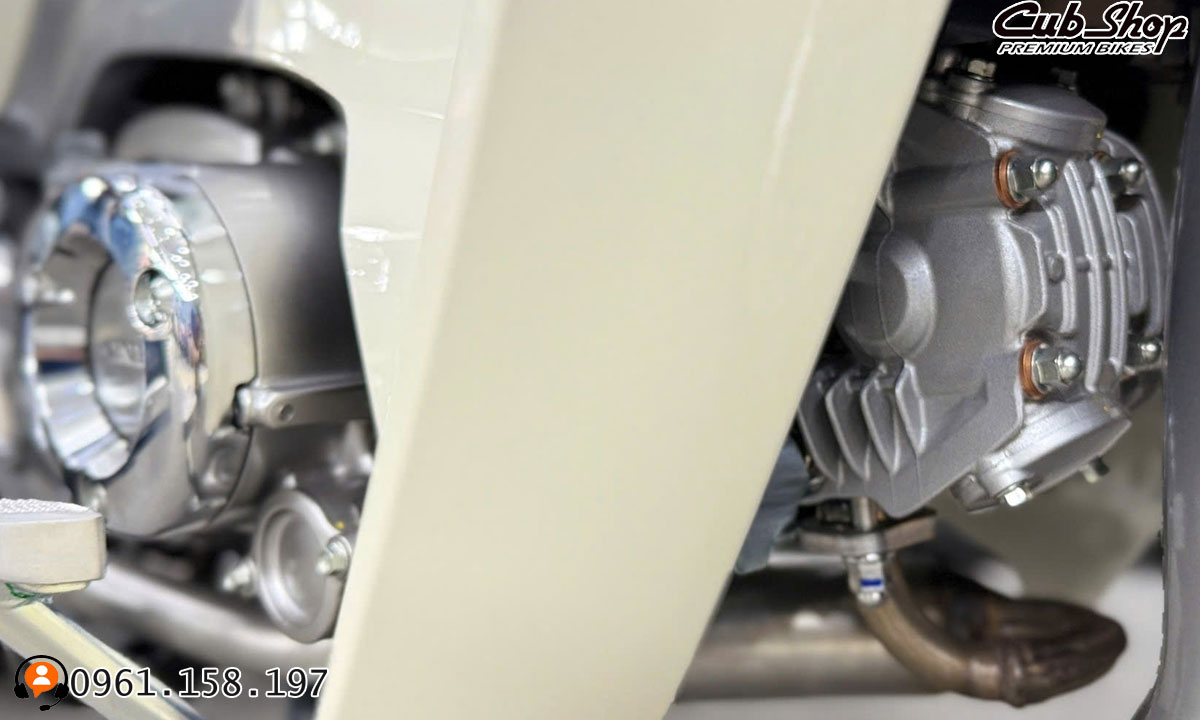 Honda Super Cub C125 Thái Lan 2026 ABS Màu Xám Bạc